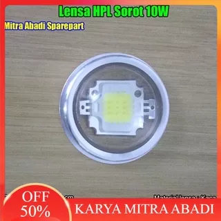 Lensa LED for HPL Sorot 10W/10 Watt 4.2 cm + Casing 5.3 cm
