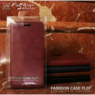 Flip Case Iphone 5G 5S Flip Case Leather Dengan Slot Kartu