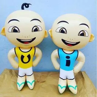 (PROMO) Upin Ipin Tiup/ Karakter Upin / Karakter Ipin/ Mainan Boneka Shiva / Citra Film Indonesia0