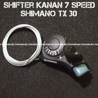 Shifter Shimano TX 30 Kanan 7 Speed - Shifter Sepeda Lipat - Shifter 7 Speed