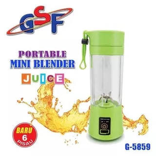 Blender Juice Mini Portable / Blender Mini Jus GSF / Blender Mini Portable / Blender Mini Jus Free Kabel USB / Blender Mini Juice Murah / Blender Mini Portable Termurah Surabaya