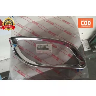 list chrome fog lamp yaris 2009-2011 Original