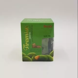 Coklat Beryls Almond Green Tea Tiramisu 100g