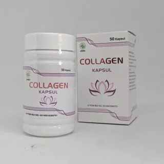 Collagen Kapsul Fish Collagen Herbal 21-Suplemen Pemutih Kulit