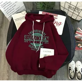 Sweater pria Sweater wanita BROOKLYN HOODIE sweater murah COD Bayar ditempat MY_HRDGROSIR