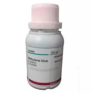 New Produk Larutan Metilen Biru 100Ml | Methylene Blue | Metil Biru Barang Berkualitas