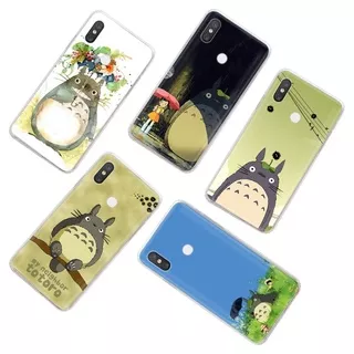 Soft Case Transparan Desain Neighbor Totoro Untuk Asus Rog Phone 2 3 Strix Zenfone 5z Lite 6 7 Live L1 Pro