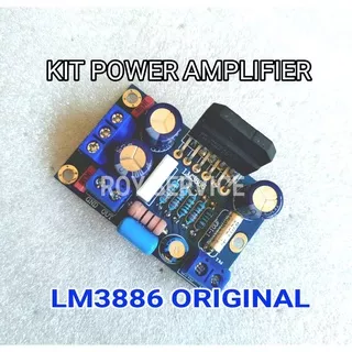 LM3886 kit power amplifier home audio