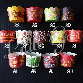 Eight Bruder 55mm 100pcs Cupcake Cup / Kertas Cup Kue / Bruder Cup / Muffin Cup - PS0128B