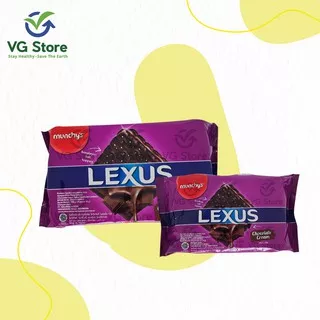 Biskuit Lexus chocolate cream inside lexus munchys krim cokelat