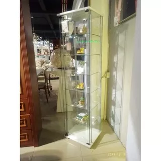 Lemari Hias Lemari Pajangan Lemari etalase Lemari Kaca 1 Pintu LH 6406