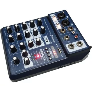 Mixer Ashley 4 Channel FX402i FX-402i 402 Efek USB MP3 Bluetooth Soundcard Live Recording Original