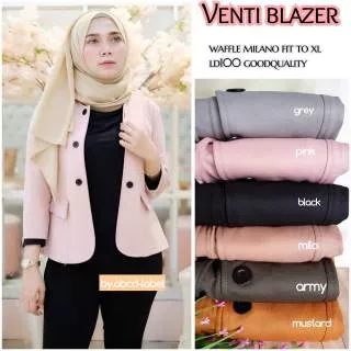 RESTOCK / VENTI BLAZER / BAHAN WEDGES IMPORT / FIT TO L