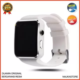 Smart Watch X6 - Smartwatch Jam Tangan Pintar Sim Card A1 Gen 2 Hitam N1J5