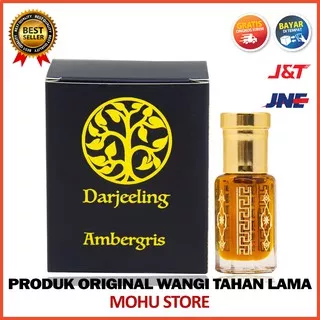 Parfum 6ml Ambergris Oil Arab R8T3 Minyak Wangi Parfum Non Alkohol Tahan Lama Murah