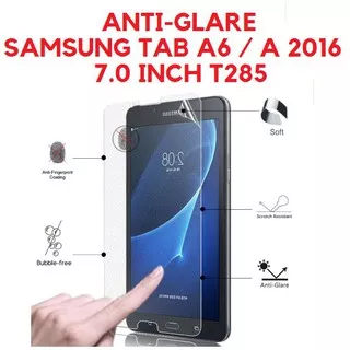 Samsung Galaxy Tab A6 A 7 7 7.0 Inch 2016 SM-T285 Antigores Anti Gores Minyak Glare Matte Antiglare