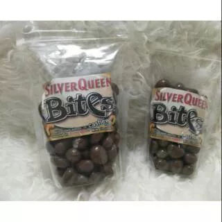 SILVERQUEEN BITES CASHEW SILVERQUEEN BITES ALMOND SILVERQUEEN KILOAN SILVER QUEEN BITES 400GRAM