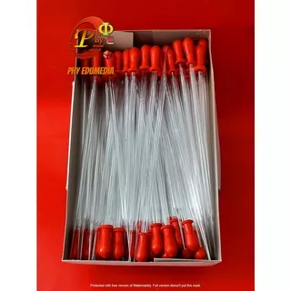 Pipet Tetes / Pipet / Pipet Tetes Panjang / Pipet Tetes 20cm / Pipet Tetes Kaca / Pack