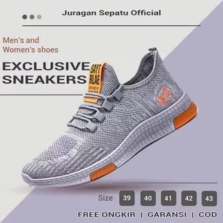 Sneakers Pria Sepatu Casual 010 Keren Unisex Spatu Kets Perempuan Sport Joging Running Sneaker Couple Santai Jalan Laki laki Snakers Slop Slip Cowok Cewek Snekers Lokal Import Snikers Terbaru Kekinian Remaja Murah Canvas Karet Sekolah Kuliah Warna Ukuran