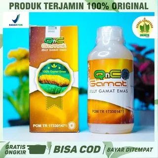 Qnc Jelly Gamat Ekstrak Teripang Gold Alami Obat Herbal Untuk Diabetes Kering & Basah, Luka Diabetes