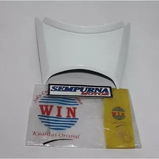 Cover Tail Cover Tile Stop Scoopy Fi Esp 2017 Sambungan Body Belakang Warna Putih Merek Win