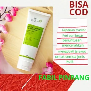 Facial wash pria wanita obati jerawat kusam bruntusan