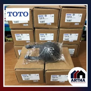 Karet Toilet TOTO TH418 / Karet Closet Kloset Bola / Rubber Flapper and Chain / Karet TOTO TH 418