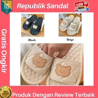 Sandal hotel sandal rumah sandal karet EVA Sandal Bear Empuk Nyaman