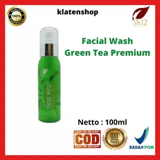 SR12 Facial Wash Green Tea Premium 100ml