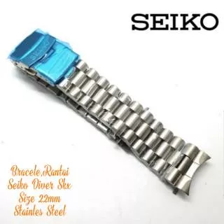 22mm PRESIDENT Strap Rantai Bracelet Seiko Diver Skx 007,009,7s26,6309,7002 High Quality