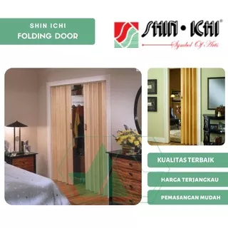 Pintu PVC Folding Door Shin Ichi Pintu Lipat Penyekat Ruangan Seri OG