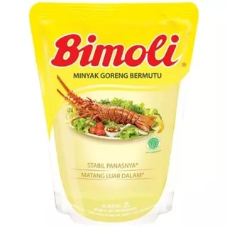 Minyak Goreng Bimoli Kemasan Refill 2 Liter