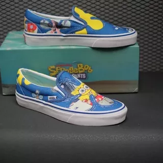 Vans Slip On x Spongebob Squarepants Alohabob  Original Global Realease Market BNIBWT ( Brand New In Box With Tag ) •Authentic Guarantee•  Available Size : 5.5 / 37 = 23.5 cm 6 / 38 = 24 cm 6.5 / 38.5 = 24.5 cm 7 / 39 = 25 cm 7.5 / 40 = 25.5 cm  Sale 800.