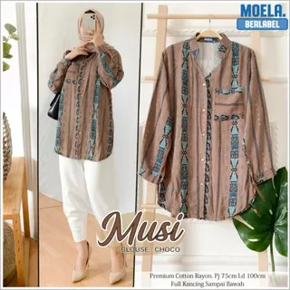 MUSI BLOUSE BY MOELA