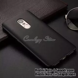 SNAPDRAGON SOFT CASE BLACK MACARON XIAOMI REDMI NOTE 4X SNAPDRAGON REDMI NOTE 4 SNAPDRAGON