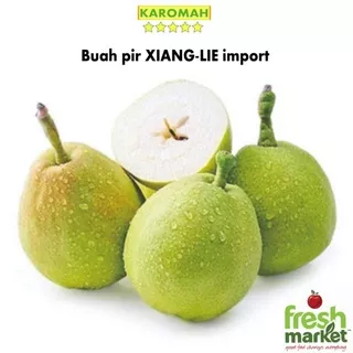 buah pir Xianglie import 1 KG manis berair/pear xiang lie /Xiang Lie/pir Xiang