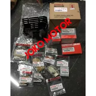 Paket Blok Seher + Piston Kit + Stang Seher + Packing Rx King RxK YP1 Kumplit Original Ori YGP