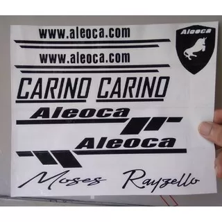 Cutting Sticker Aleoca Carino