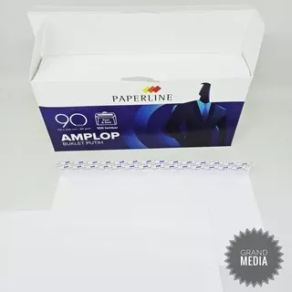 [GRAND MEDIA] AMPLOP PAPERLINE 90 PPS 80GSM ISI 100 LEMBAR