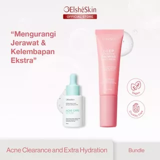 ElsheSkin Acne Care Serum + ElsheSkin Deep Hydration Calming Mosturizer