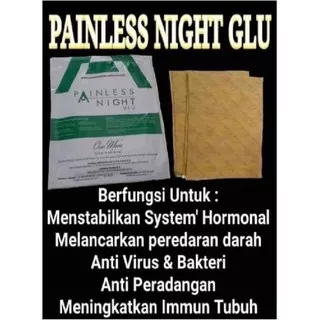 KOYO TURKI PAINLESS NIGHT GLU ONE MORE Dijamin Original Asli (harga utk 1lbr koyo atau 1/2 lembar)