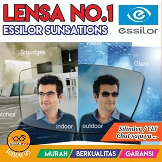 Lensa Kacamata Photocromic - Lensa Essilor Photocromic Anti Gores Kondisi Tertentu / High Quality