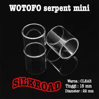 Vaporizer > WOTOFO Serpent Mini 22 Kaca, PYREX GLASS Vapor