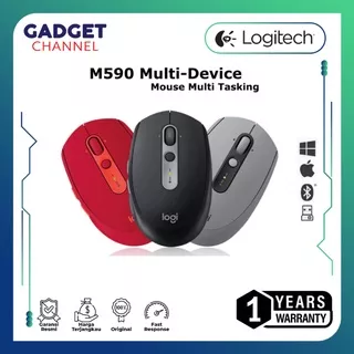 Logitech M590 Multi Device Silent Wireless Mouse - Garansi Resmi 1 Tahun