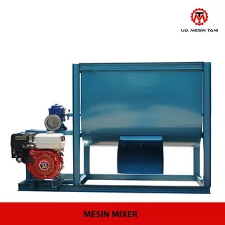 Mesin Mixer Pakan Ternak / Mixer Baglog Jamur Type A Pakai Mesin Penggerak
