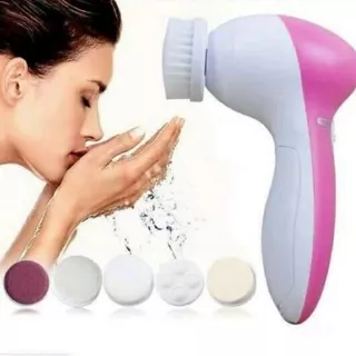 beauty care 5in1 massager alat pembersih wajah alat pijat wajah muka 5in1 5 in 1