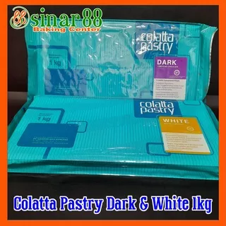 Colatta Pastry Blue 1kg (White Compound & Dark Compound)