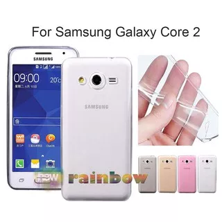 Silikon Samsung Core2 G355 Ultrathin Sam G355 Casing Sam Core 2 Case Samsung G355 Core 2 Transparan