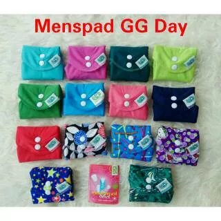 Menstrual Pad Menspad GG Day / Pembalut Kain cuci ulang