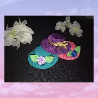 HIASAN JILBAB BROSS KERUDUNG AKSESORIS  CANTIK BROOCH/BROACH BENTUK TOPI